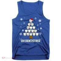 Oh Dentistree Dentist Christmas Tooth Christmas Gift Tank Top thumb 0