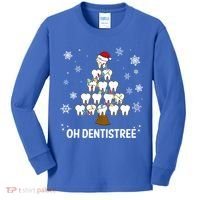Oh Dentistree Dentist Christmas Tooth Christmas Gift Kids Long Sleeve Shirt thumb 0