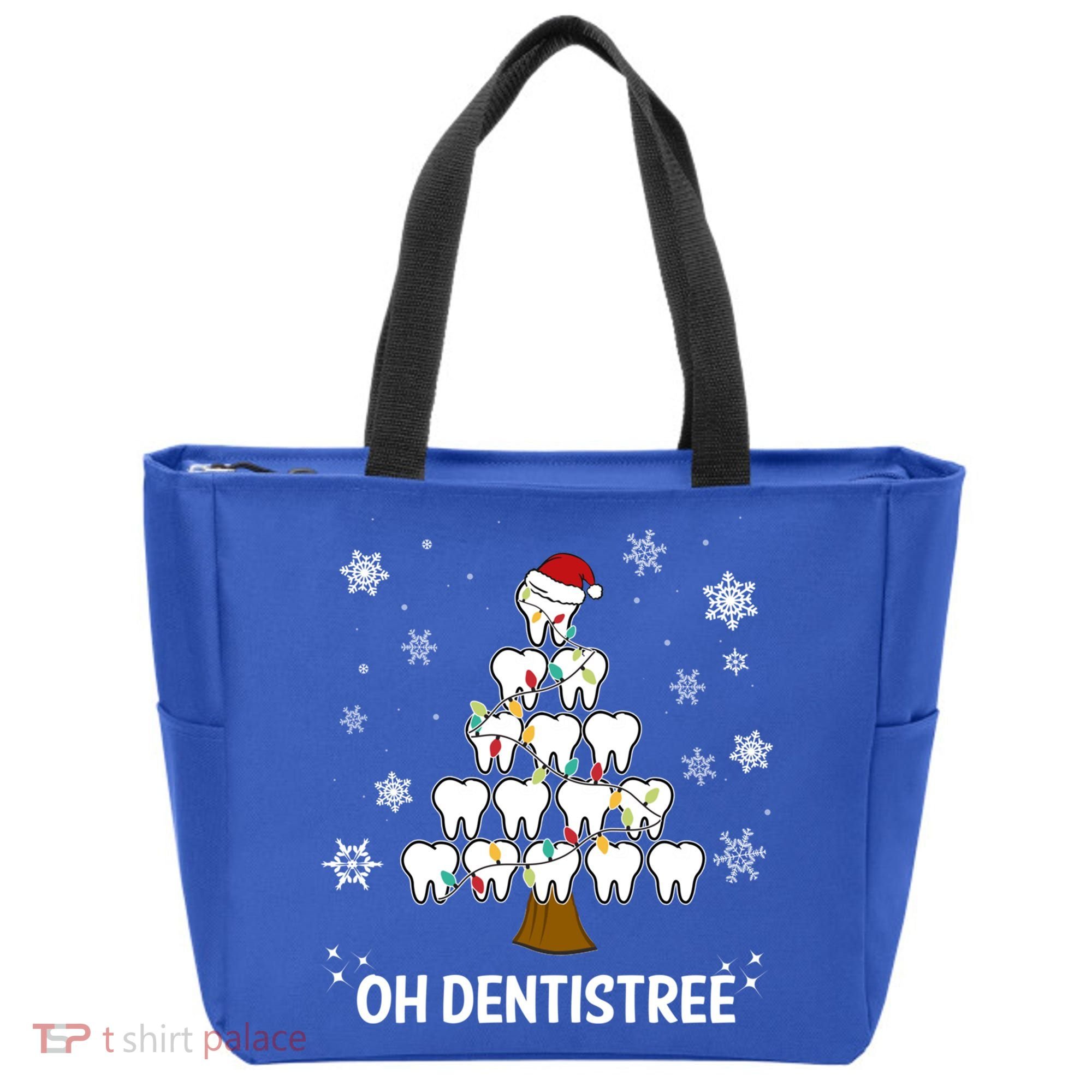 Oh Dentistree Dentist Christmas Tooth Christmas Gift Tote Bag