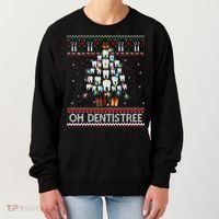 Oh Dentistree Dentist Christmas Ugly Xmas Sweater Gift Women's Sweatshirt thumb 0
