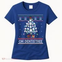Oh Dentistree Dentist Christmas Ugly Xmas Sweater Gift Women's T-Shirt thumb 0
