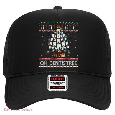 Oh Dentistree Dentist Christmas Ugly Xmas Sweater Gift Hat