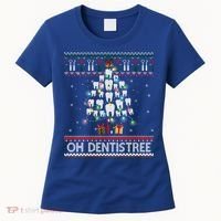 Oh Dentistree Dentist Christmas Ugly Xmas Sweater Gift Women's T-Shirt thumb 0