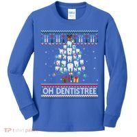 Oh Dentistree Dentist Christmas Ugly Xmas Sweater Gift Kids Long Sleeve Shirt thumb 0