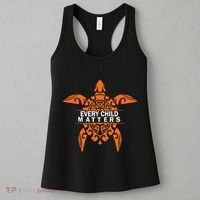 Orange Day Every Child Matters Indigenous Awareness Equality Women's Tank Top thumb 3