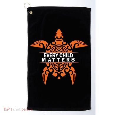 Orange Day Every Child Matters Indigenous Awareness Equality Golf Towel