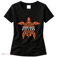 Orange Day Every Child Matters Indigenous Awareness Equality Women's T-Shirt thumb 0