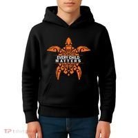 Orange Day Every Child Matters Indigenous Awareness Equality Kids Hoodie thumb 4