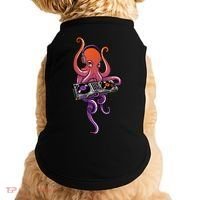Octopus DJ Electronic Music Techno Rave Party Doggie Tank thumb 0
