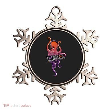 Octopus DJ Electronic Music Techno Rave Party Ornament