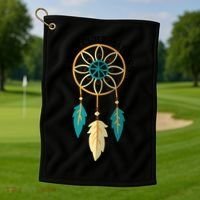 Orange Day Every Child Matters Spirit Of Reconciliation Golf Towel thumb 1
