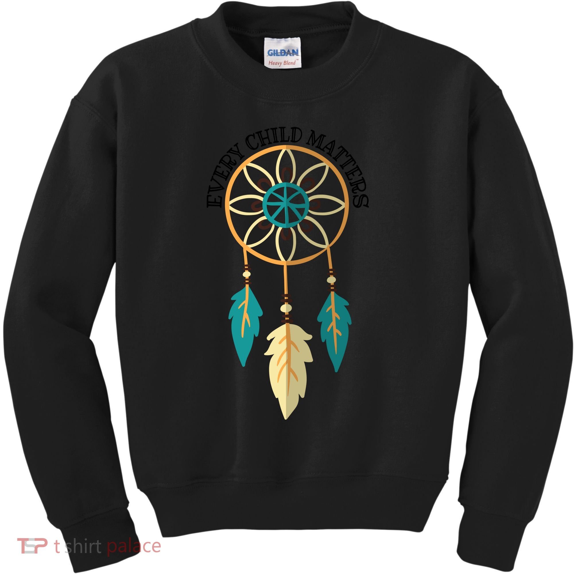 Orange Day Every Child Matters Spirit Of Reconciliation Kids Sweatshirt