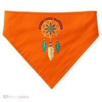 Orange Day Every Child Matters Spirit Of Reconciliation USA-Made Doggie Bandana thumb 0