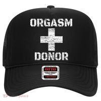 Orgasm Donor Funny Halloween Party Outfit Costume Simple Hat thumb 0