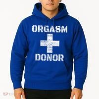 Orgasm Donor Funny Halloween Party Outfit Costume Simple Hoodie thumb 2