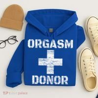 Orgasm Donor Funny Halloween Party Outfit Costume Simple Hoodie thumb 4