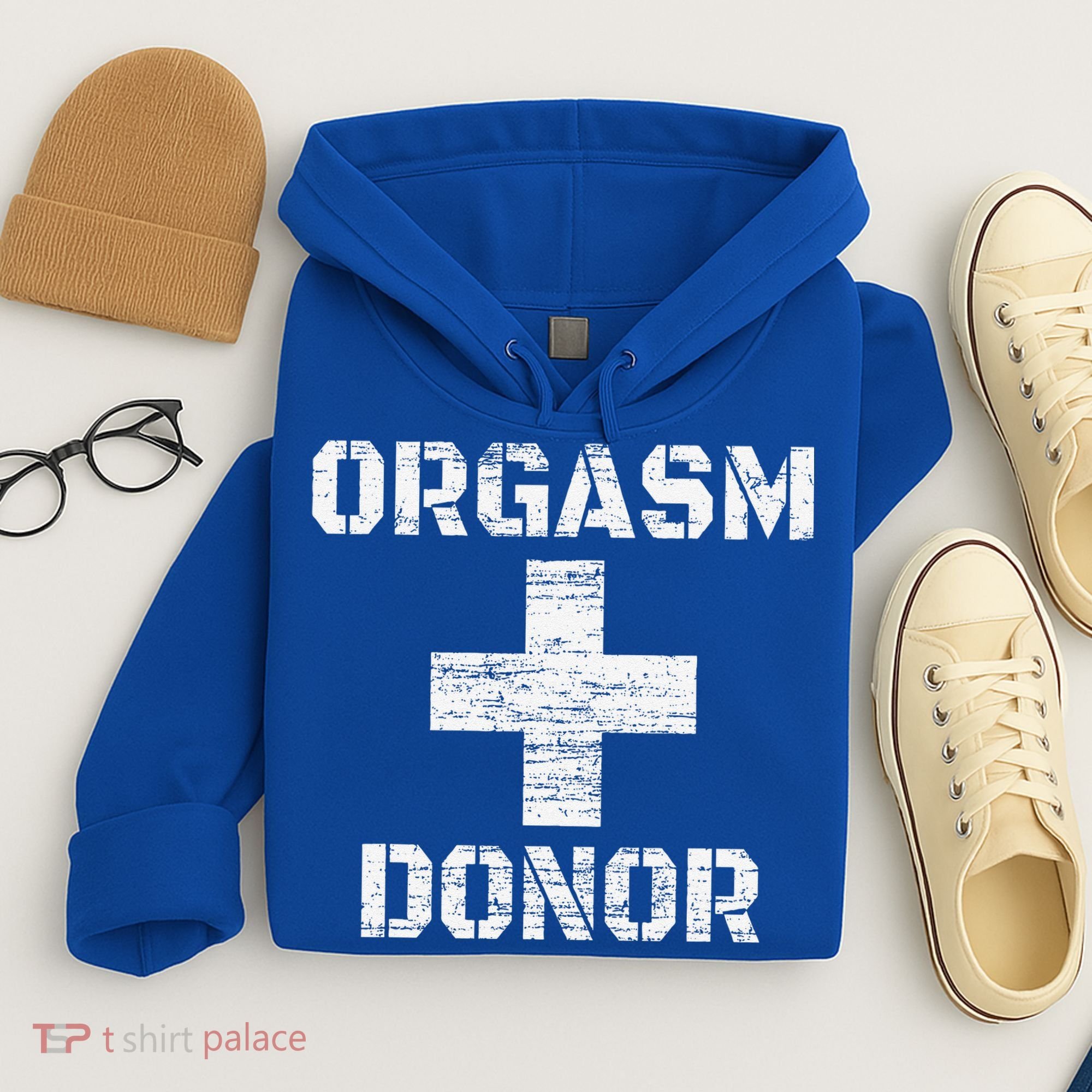 Orgasm Donor Funny Halloween Party Outfit Costume Simple Hoodie