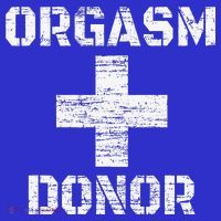 Orgasm Donor Funny Halloween Party Outfit Costume Simple Apron thumb 3