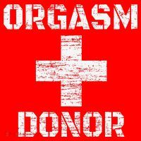 Orgasm Donor Funny Halloween Party Outfit Costume Simple Santa Hat thumb 1