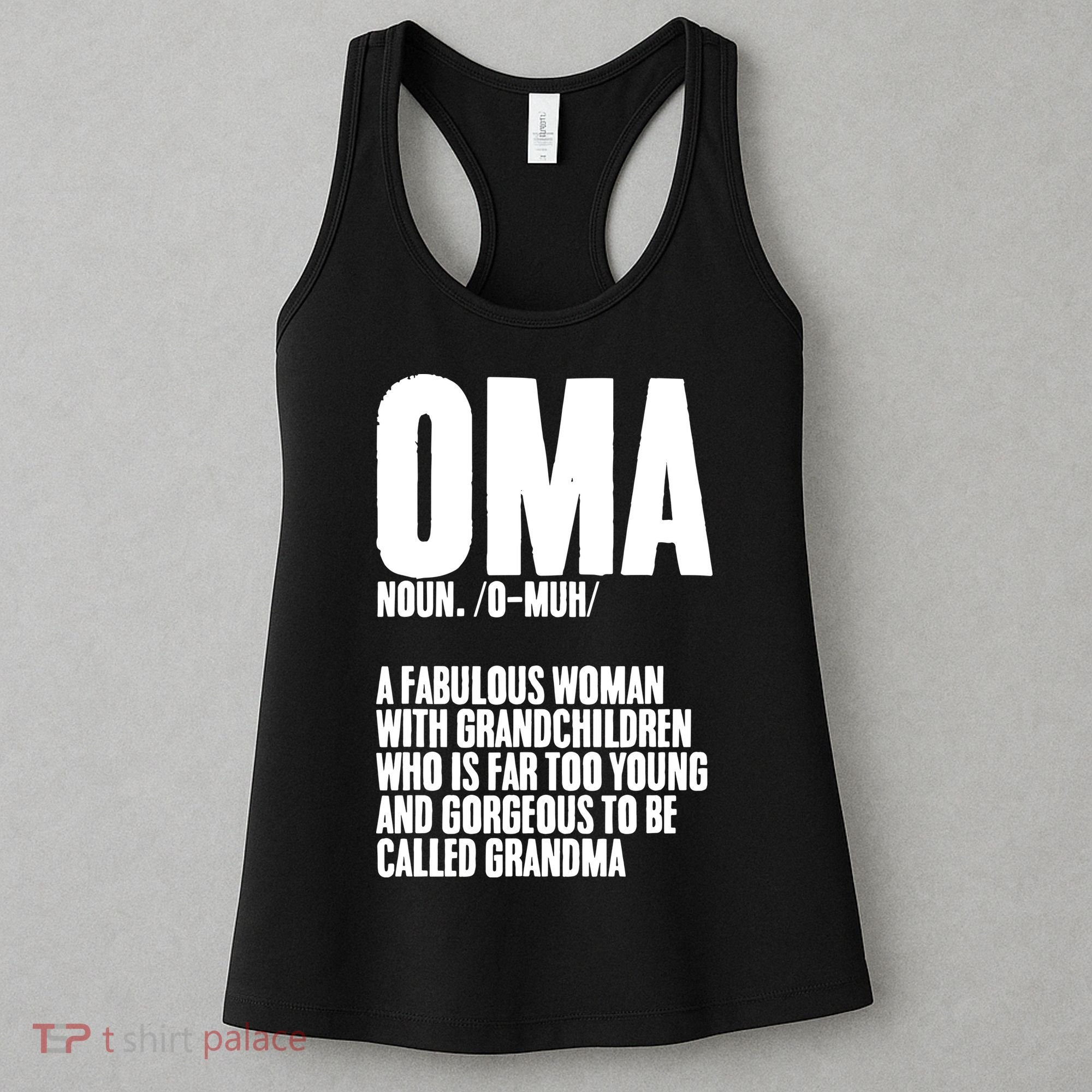 Oma Deutschland Germany Grandmother Grandparents Day Women's Tank Top