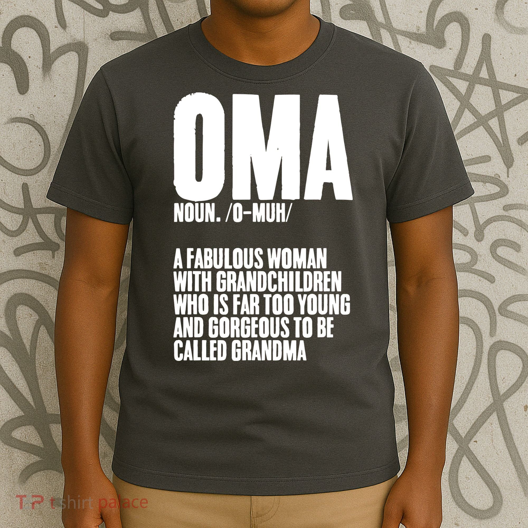 Oma Deutschland Germany Grandmother Grandparents Day T-Shirt