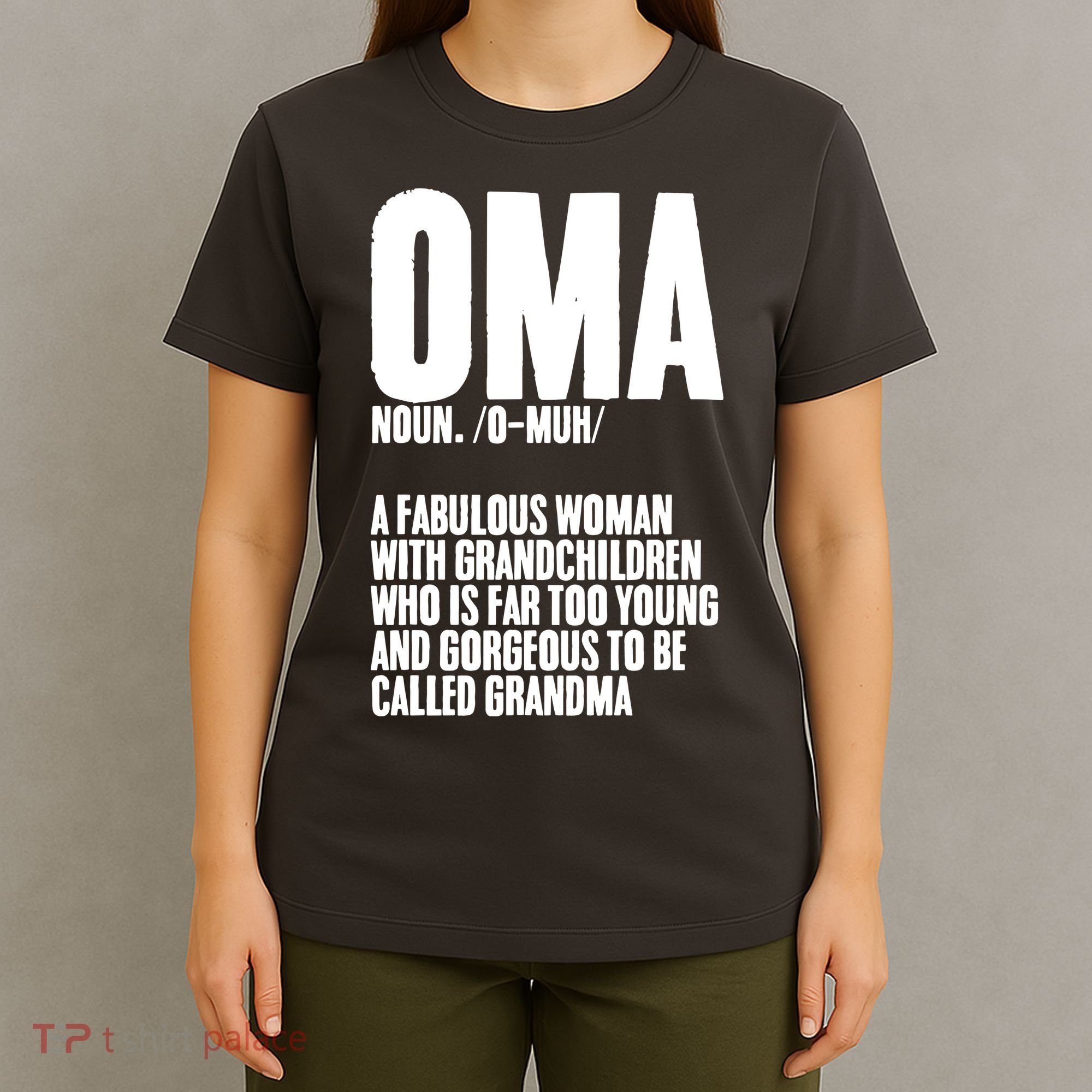 Oma Deutschland Germany Grandmother Grandparents Day T-Shirt