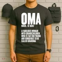 Oma Deutschland Germany Grandmother Grandparents Day T-Shirt thumb 6