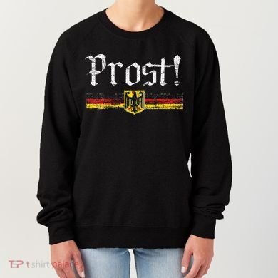 Oktoberfest Drinking German Flag Prost Women's Sweatshirt