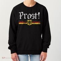 Oktoberfest Drinking German Flag Prost Women's Sweatshirt thumb 0