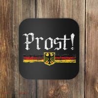 Oktoberfest Drinking German Flag Prost Coaster thumb 0