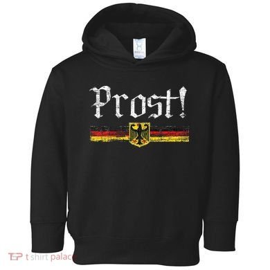 Oktoberfest Drinking German Flag Prost Toddler Hoodie