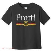 Oktoberfest Drinking German Flag Prost Toddler T-Shirt thumb 0