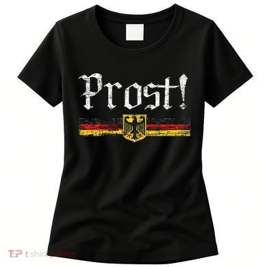 Oktoberfest Drinking German Flag Prost Women's T-Shirt