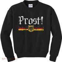 Oktoberfest Drinking German Flag Prost Kids Sweatshirt thumb 0