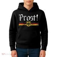 Oktoberfest Drinking German Flag Prost Kids Hoodie thumb 4