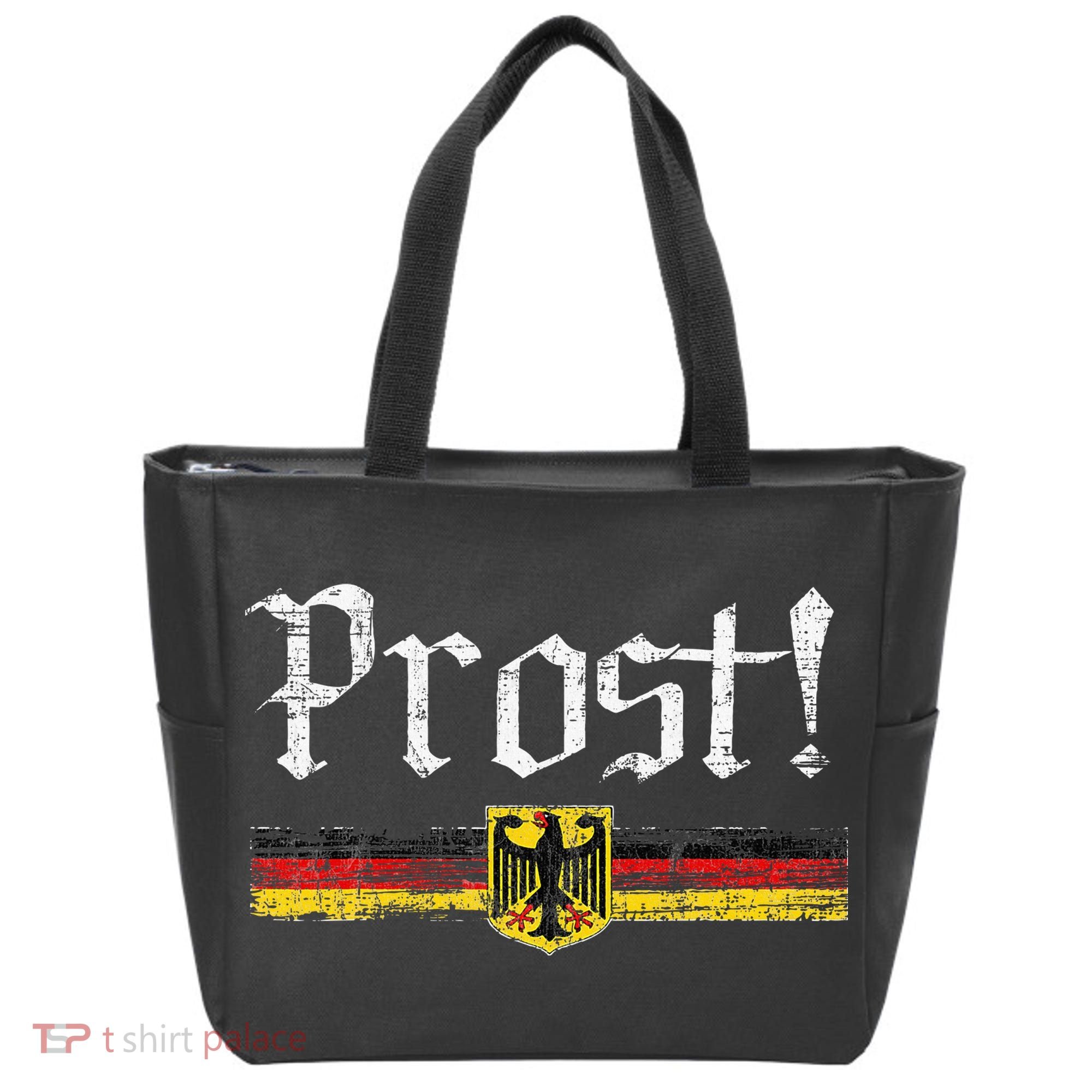 Oktoberfest Drinking German Flag Prost Tote Bag