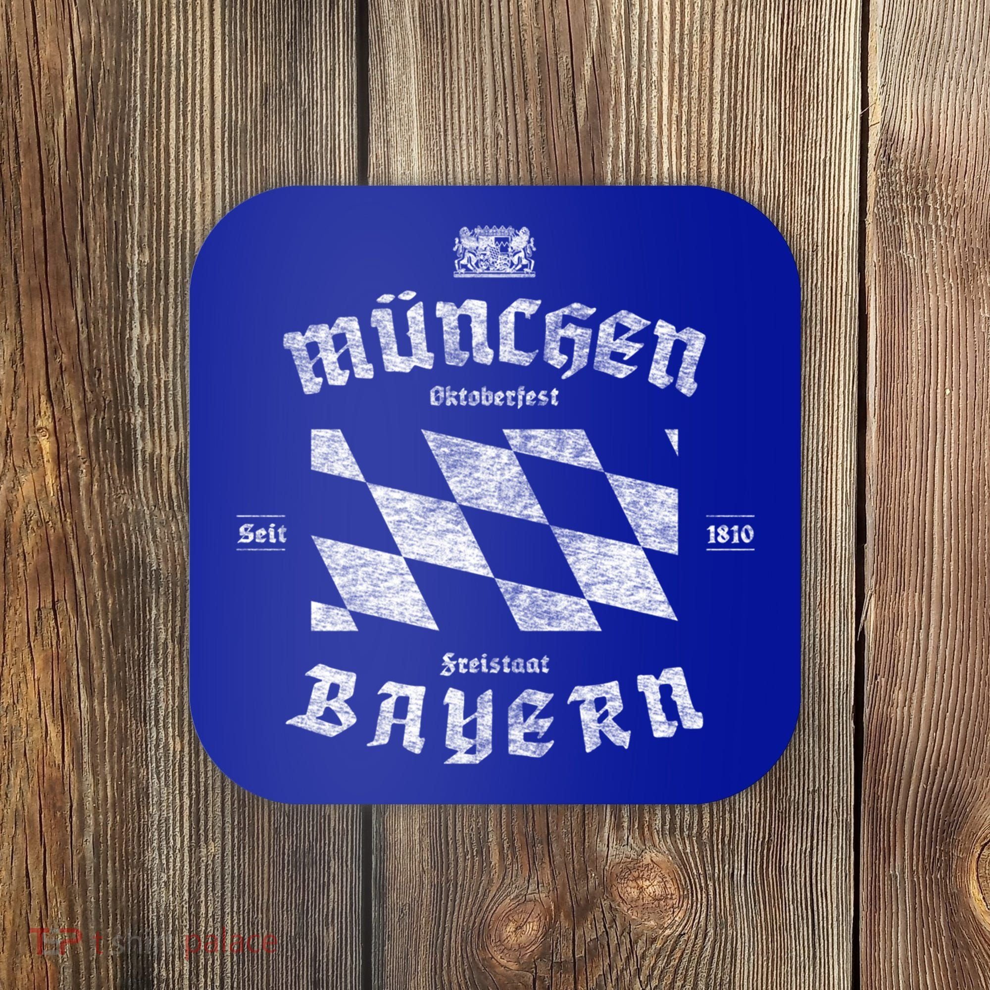 Oktoberfest Deutschland Ger Beer Festival Funny Gift Coaster