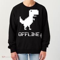 Offline Dinosaur Game Women's Sweatshirt thumb 0