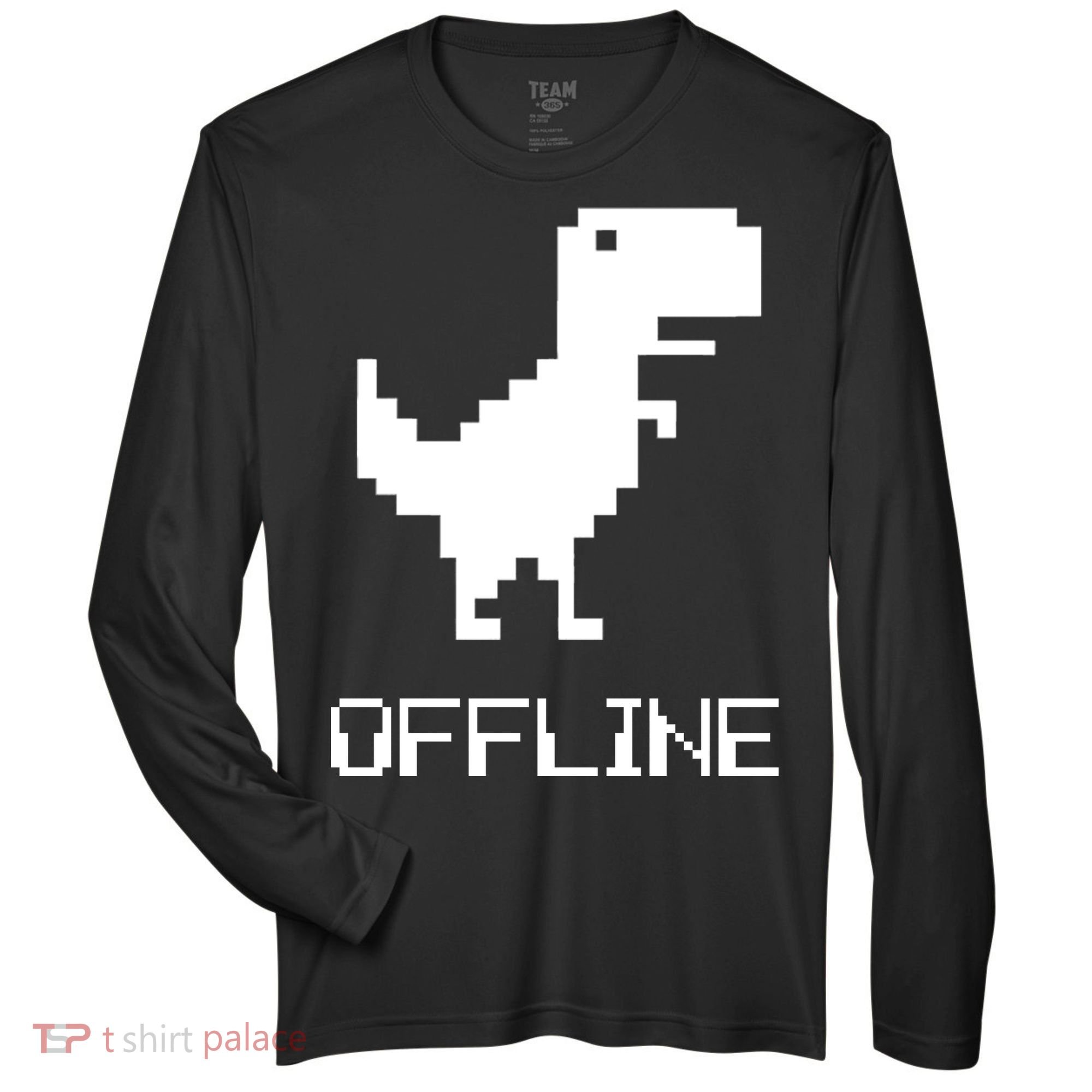 Offline Dinosaur Game Zone Performance Long-Sleeve T-Shirt