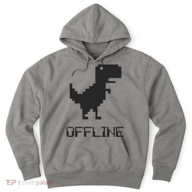 Offline Dinosaur Game Hoodie