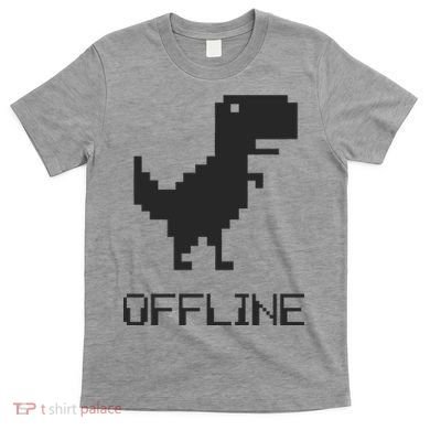 Offline Dinosaur Game T-Shirt