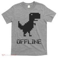 Offline Dinosaur Game T-Shirt thumb 0