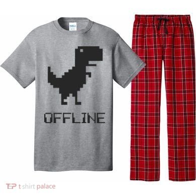 Offline Dinosaur Game Pajama Set