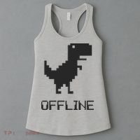 Offline Dinosaur Game Women's Tank Top thumb 3