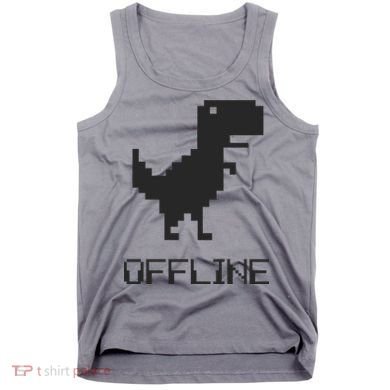 Offline Dinosaur Game Tank Top