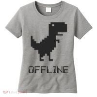 Offline Dinosaur Game Women's T-Shirt thumb 0