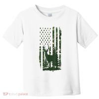 Orange Deer Hunting Gifts Hunters Camo Flag Toddler T-Shirt thumb 0