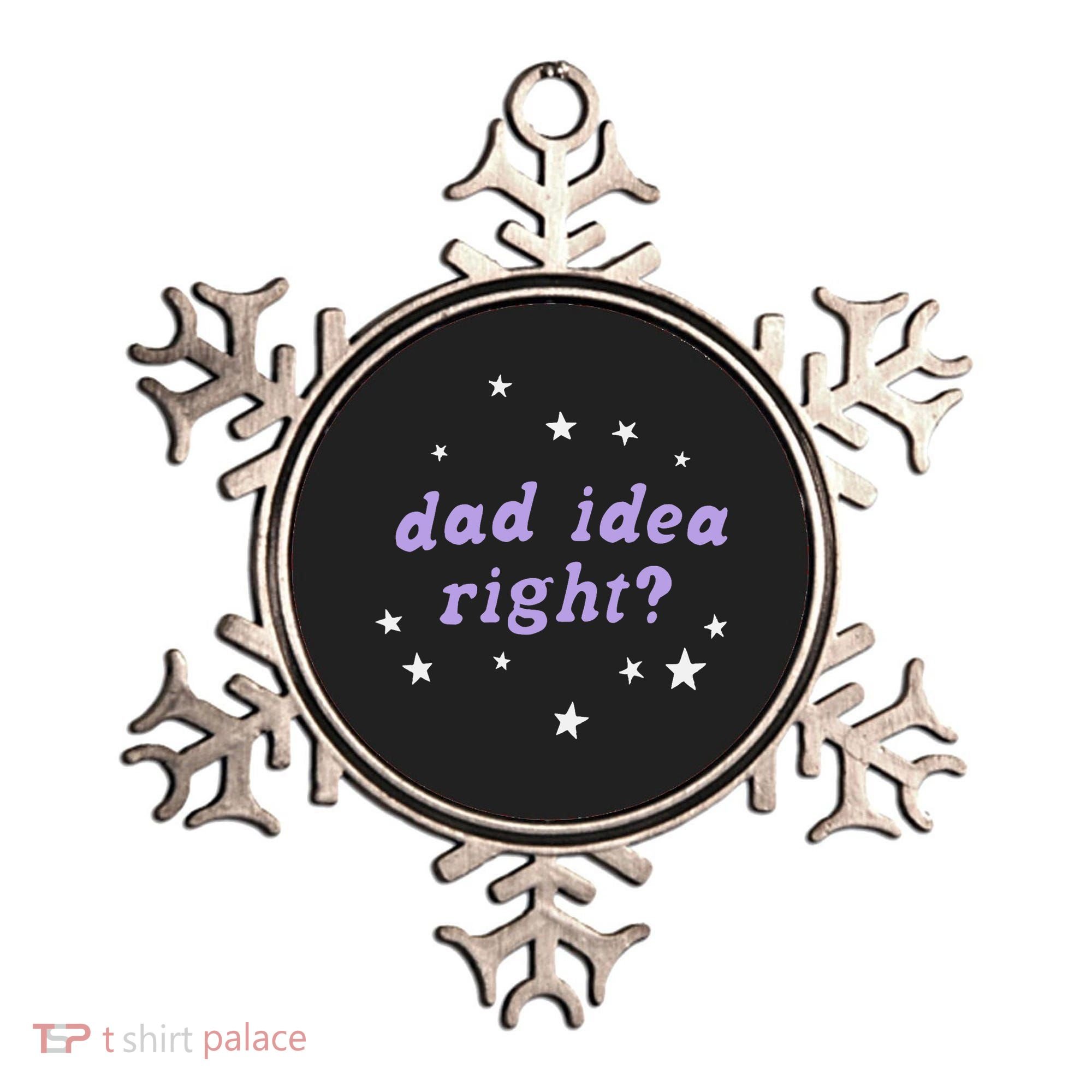 Olivia Dad Idea Right Ornament