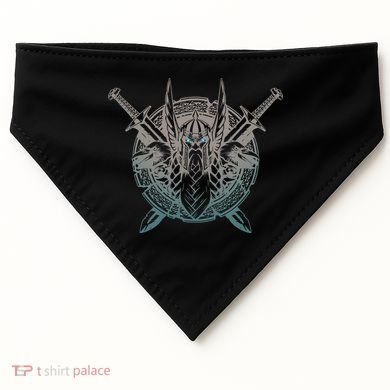 Odin Emblem Norse Mythology Valkyrie USA-Made Doggie Bandana