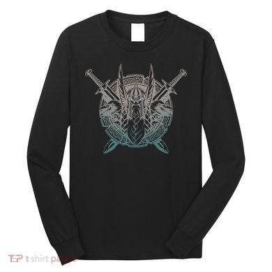 Odin Emblem Norse Mythology Valkyrie Long Sleeve Shirt